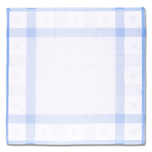 Sommerbrise blau - Stofftaschentuch für Damen (offen)