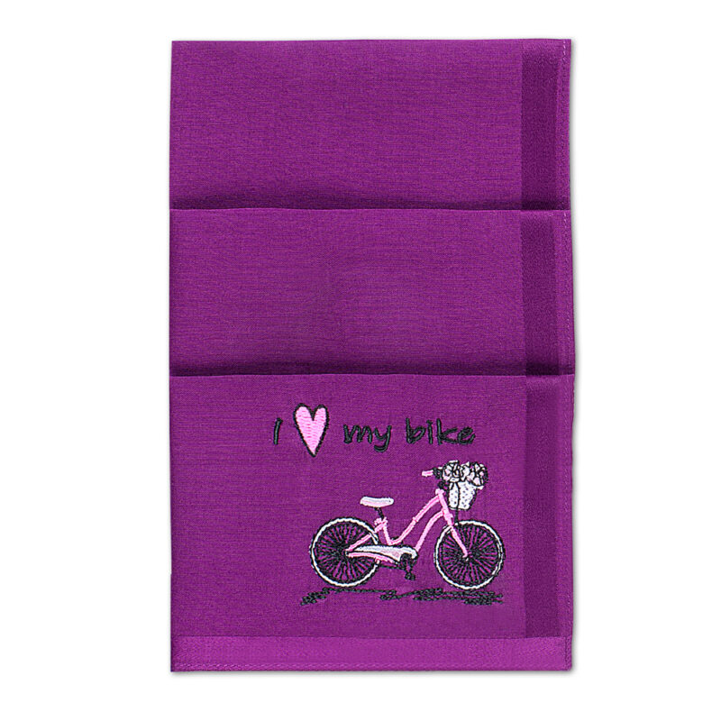 "my bike" - Stofftaschentuch für Damen
