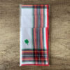 Wildfang - Stofftaschentuch für Damen mit grünem Kleeblatt