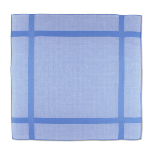 Blue Collar | Stofftaschentuch für Herren (dunkelblau / offen)