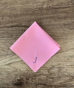 Vichy | Stofftaschentuch für Damen mit Monogramm J
