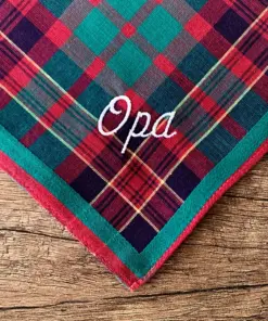 Kensington | Stofftaschentuch für Herren mit Vorname Opa